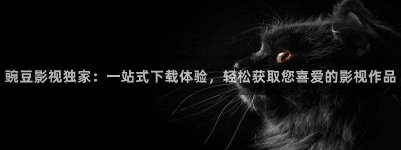 下载个河马视频：豌豆影视独家：一站式下载体验，轻松获取您喜爱的影视作品